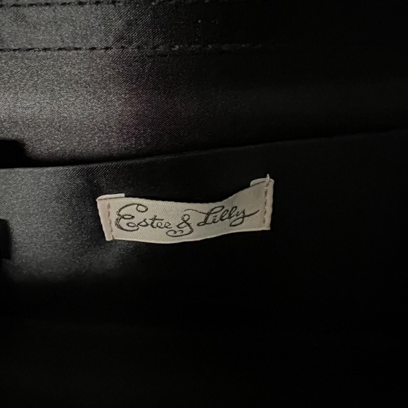 Small black and blue sparkly evening purse - Picture 10 of 10